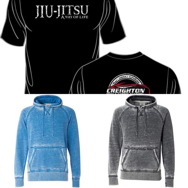 New pre-order sweatshirts and T-shirts