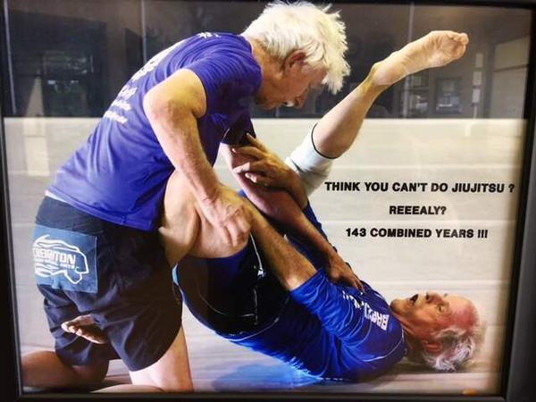 Never to late to start Brazilian Jiu-Jitsu!!