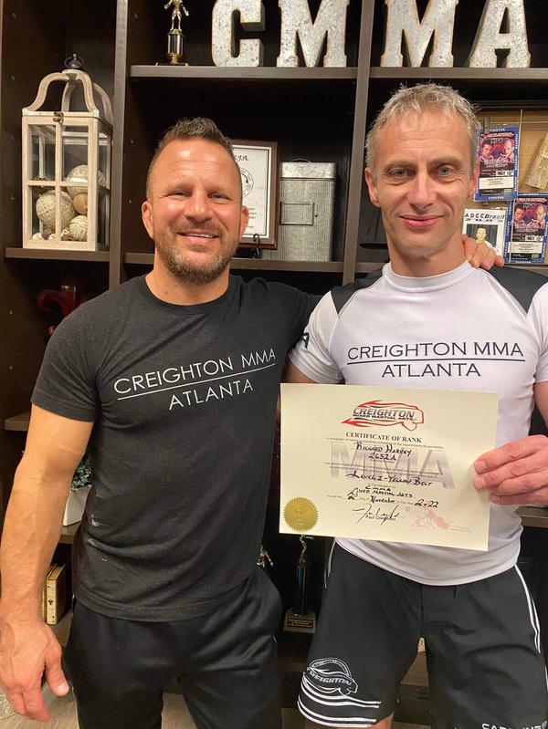 Richard Harvey move to yellow belt