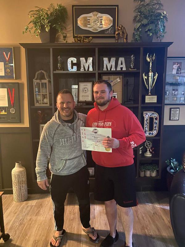 Stephen Dowdy moves to red belt