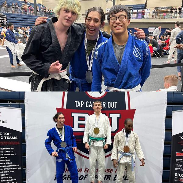 Christopher Lu takes silver