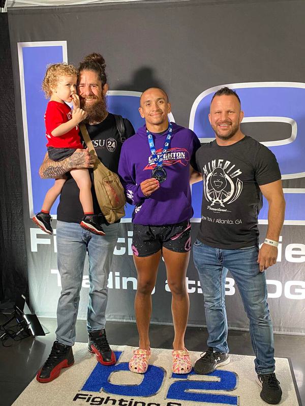 Logan Santos wins via RNC!