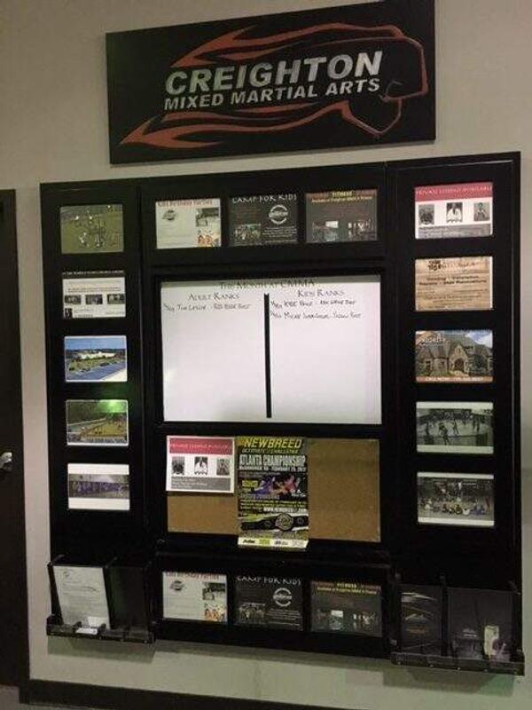 Creighton MMA & Fitness Academy Ad-Board