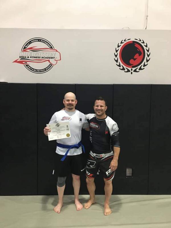 Adam Cochran moves to Blue Belt