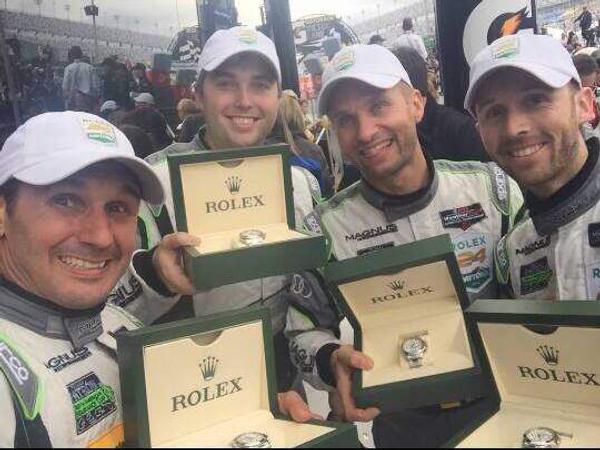 ANDY LALLY WINS the 24 hour DAYTONA Rolex Road Race!!