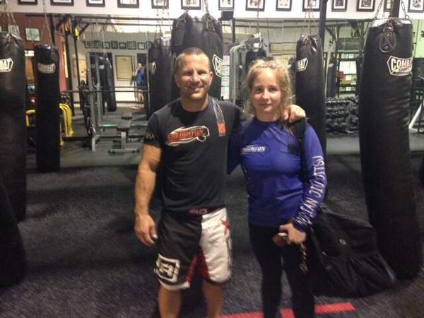 Congratulations Anya Frolov on Yellow Belt in MMA