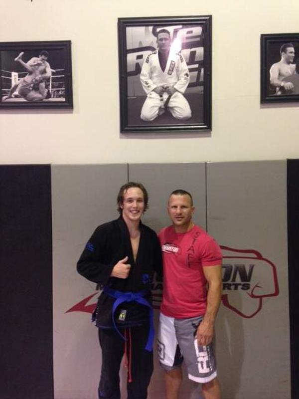 Jacob Baggs to BLUE belt in BJJ