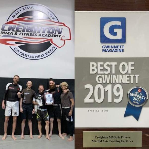 CMMA get 2019 Best of Gwinnett Award