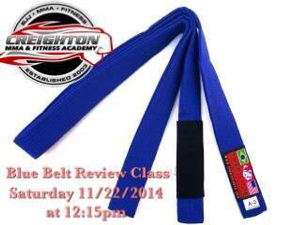 Brazilian Jiu-Jitsu Blue Belt Review Class this Saturday