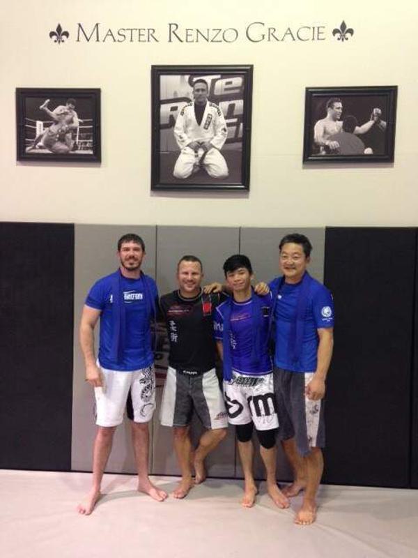 New BLUE Belts at Creighton MMA & Fitness