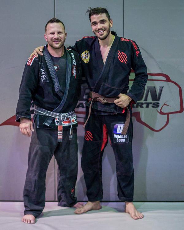 Braulio Galvao earns BROWN Belt!!