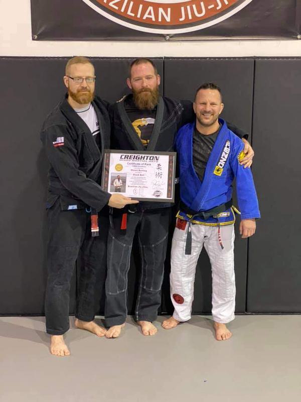 Shawn Bunting earns BLACK BELT in BJJ!
