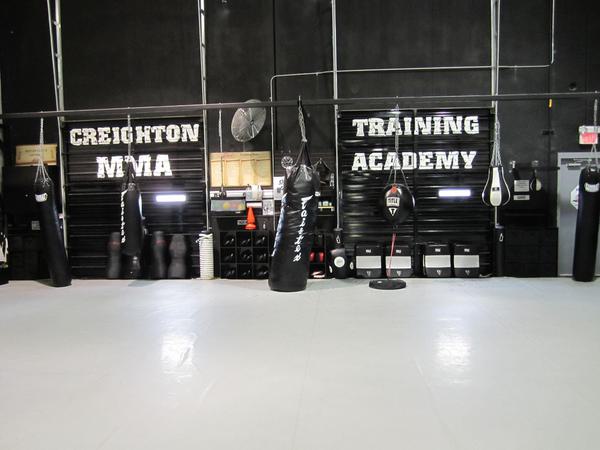 Training facility at Creighton MMA & Fitness