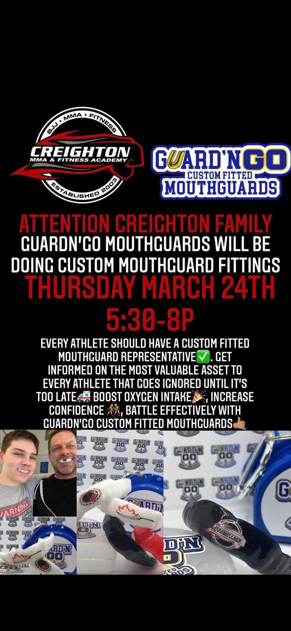 Guard”N Go custom mouth guards