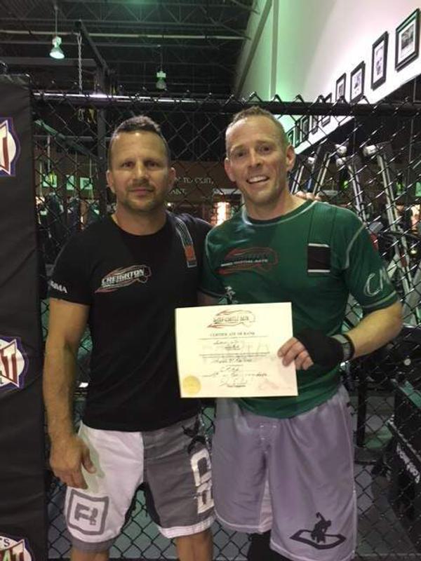 Eddie Wynn to Red Belt in CMMA!!