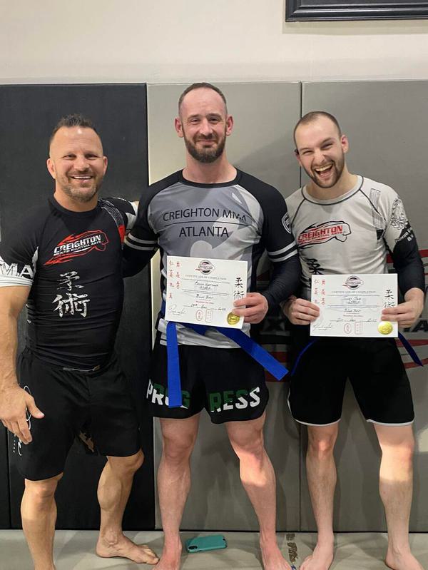 Micah and Jones move to BLUE belt!