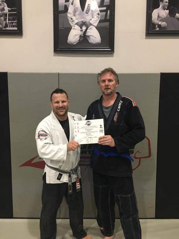 Michael Gibson to Blue Belt in BJJ