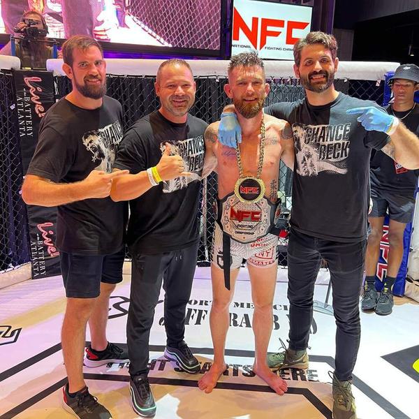 Chance Beck wins lightweight belt