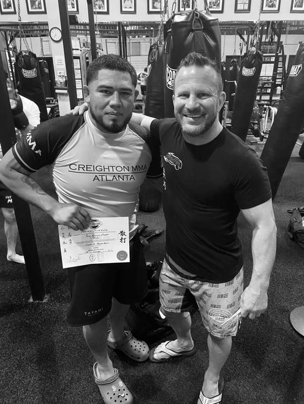 Antonio Olivares to yellow belt