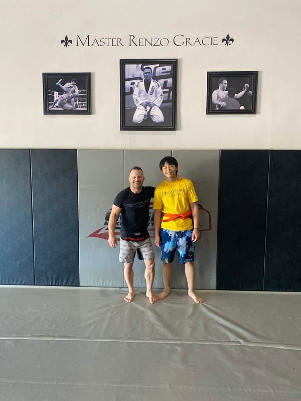 Yuzhong Wang moves to orange belt!