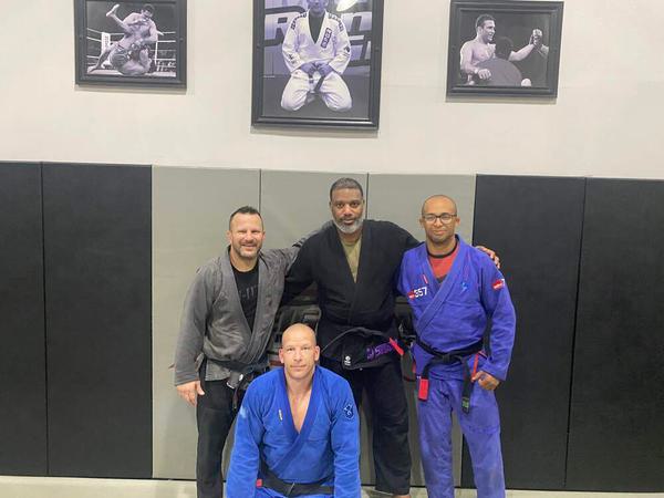 Anthony Saunders earns black belt
