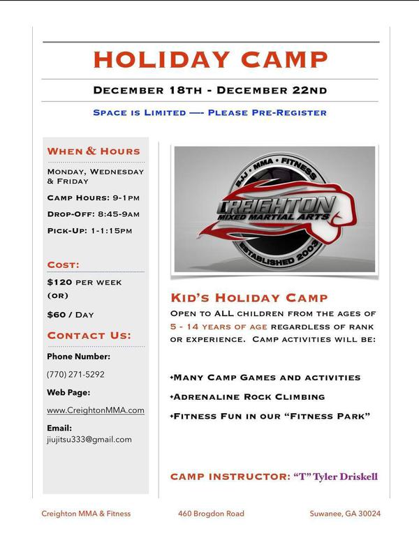 Kids HOLIDAY Camp