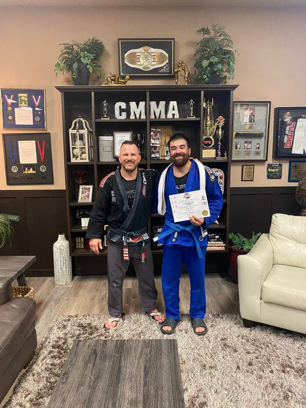 José Guevara moves to blue belt!