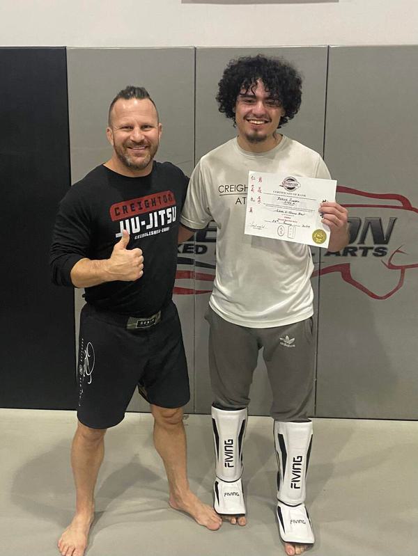 Derrek Guerra move to yellow in MMA