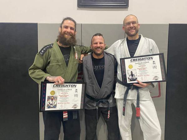 Isaac Eberle and Tyler Driskell to 2nd degree!