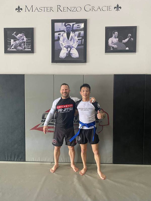 Eddie Yang moves to blue belt