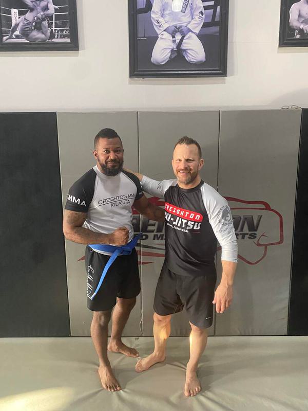 Josh Upshaw moves to blue belt