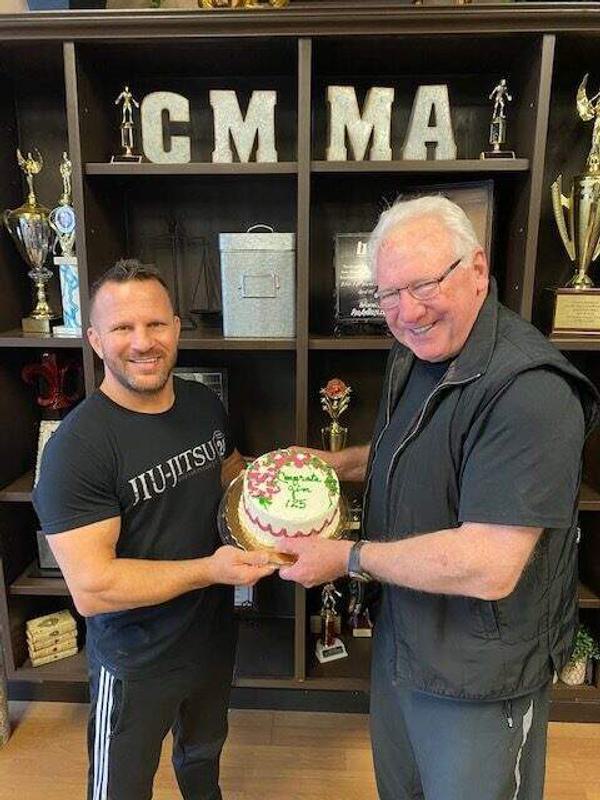 Jim Terry reaches his goal!! 125