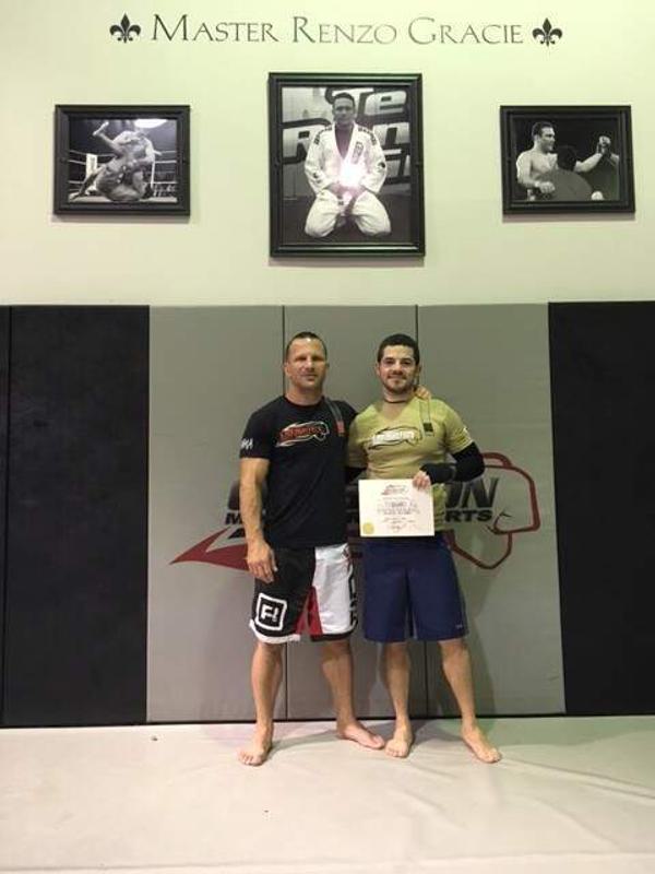 Junior Garcia to MMA Blue Belt