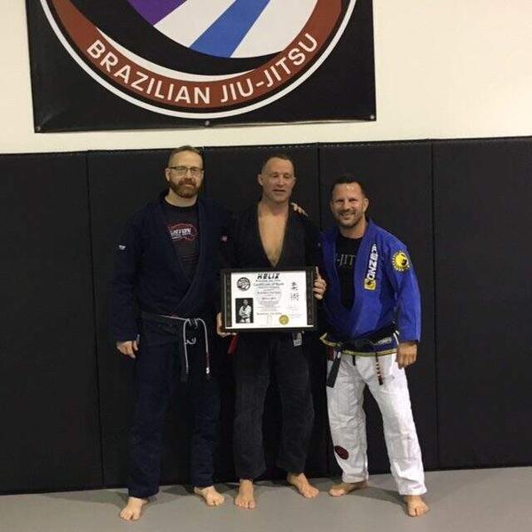 Helix BJJ ranks Brandon Parsons and Nica Trujillo