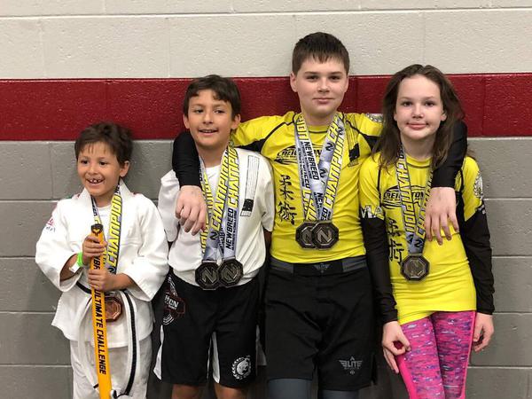 Our Kid's at the NewBreed grappling championships