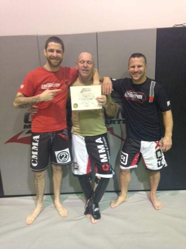 Michael Kearns, our new BLUE Belt in MMA
