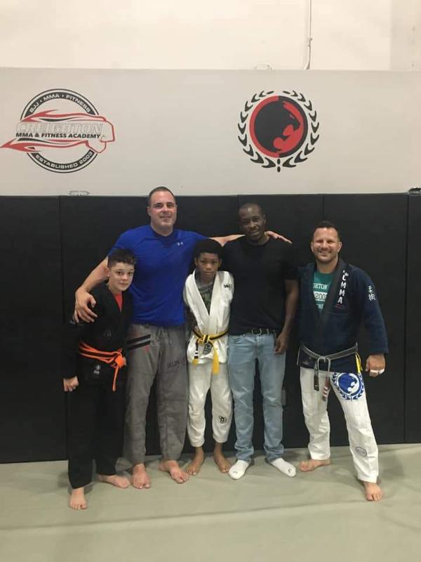 Julian and Josiah moving up the stripe ladder