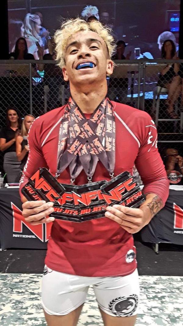 Logan Santos competing at ADCC trails this weekend