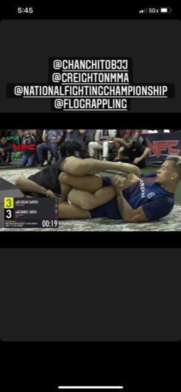 Logan Santos competes in Jacksonville, FL