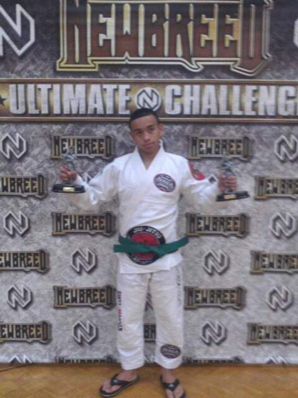 Gold Medal at New Breed grappling tournament..