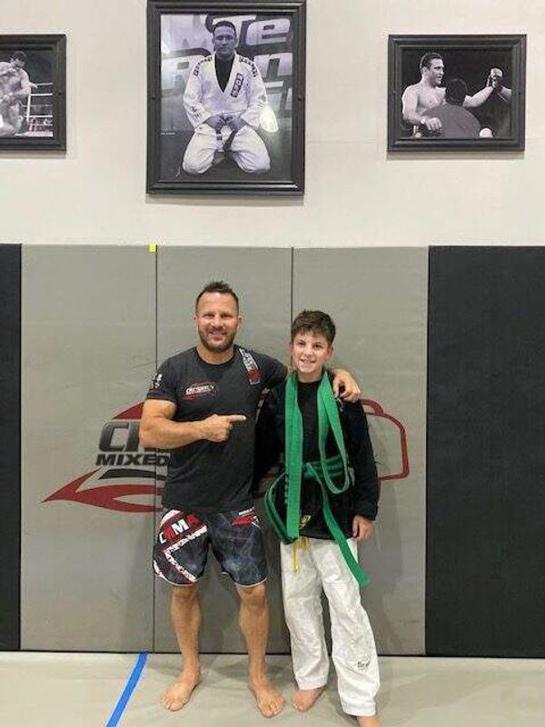 Marshall Dawson moves to advanced green belt!!!
