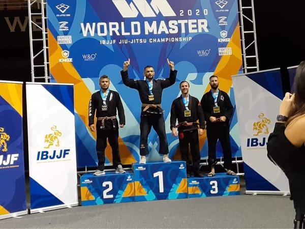 Martin Jimenez takes the silver medal at Master Worlds!