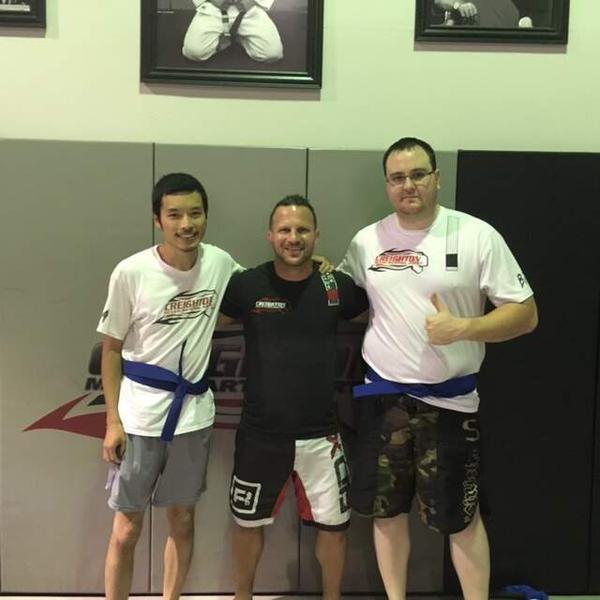New Blue Belts; Nathan Wolf & Eric Wong