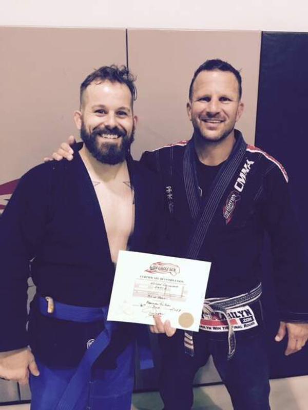 Nathan Gilleland moves to BLUE Belt