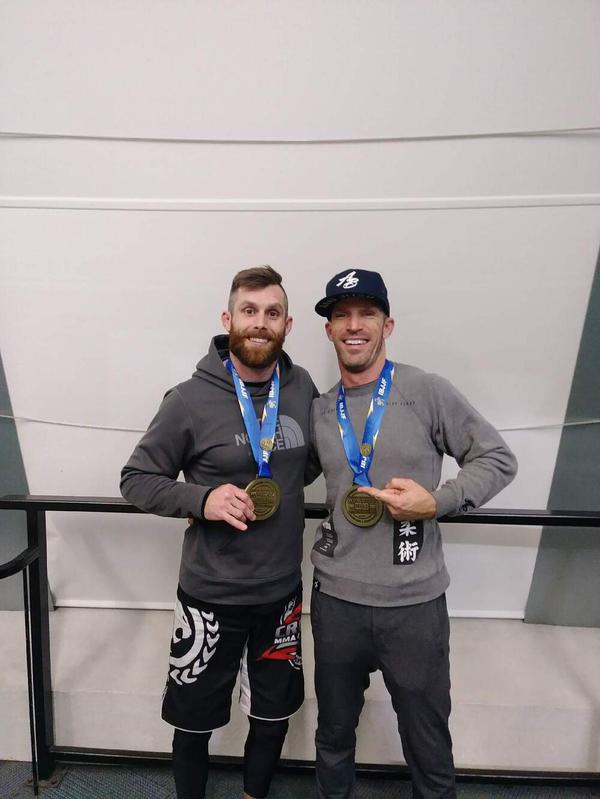 Noah and Tim take bronze at World Championships
