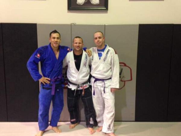Orlando Correa and Joshua Dobbins earn Purple Belts