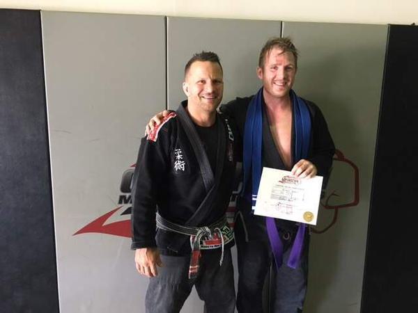 Patrick Stevens to Purple Belt