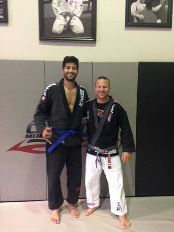 Puneet Virk takes the next step to Blue Belt in BJJ..