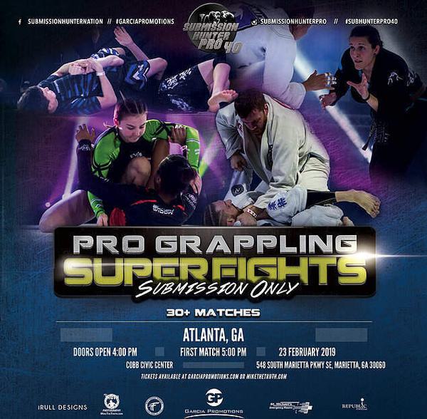 Submission Hunter this Saturday