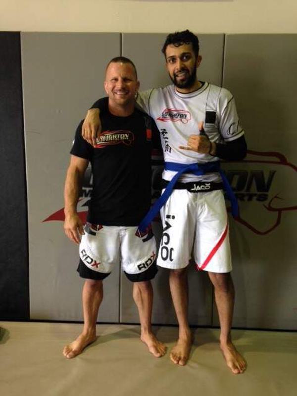 Shub Virk earns blue belt in BJJ!!